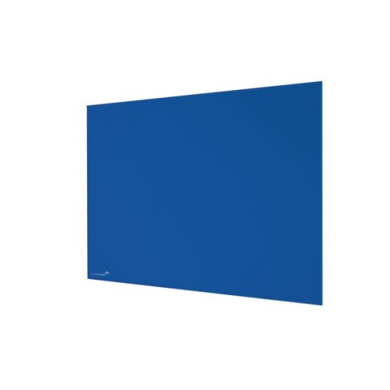 LEGAMASTER Glasbord Magnetisch Beschrijfbaar Gehard Glas 400 x 600 mm Blauw