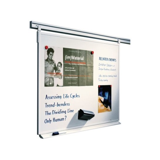 LEGAMASTER Legaline Professional Whiteboard Magnetisch Email 1000 x 1500 mm