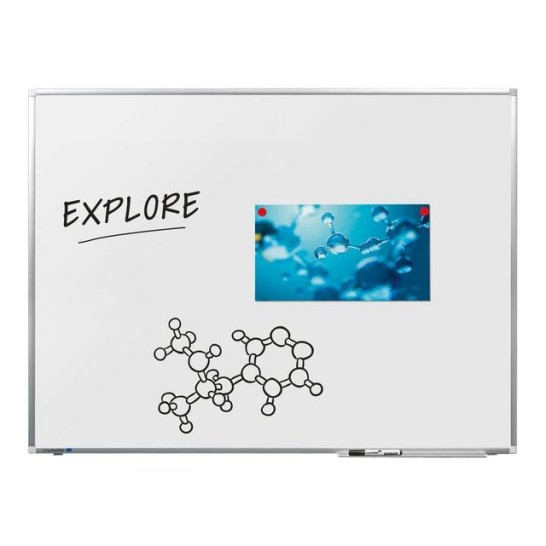 LEGAMASTER PROFESSIONAL Whiteboard  Magnetisch Email 750 x 1000 mm