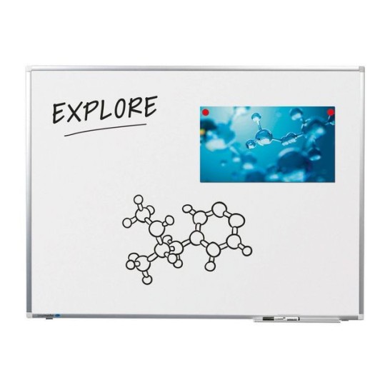 LEGAMASTER PROFESSIONAL Whiteboard  Magnetisch Email 900 x 1800 mm