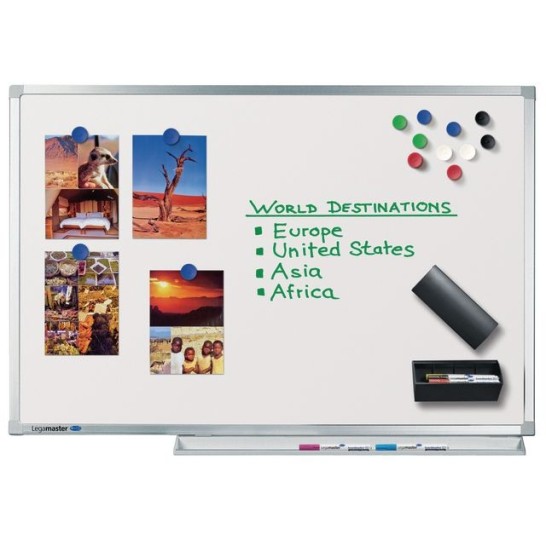 LEGAMASTER Professional Whiteboard Magnetisch Email 1200 x 2000 mm