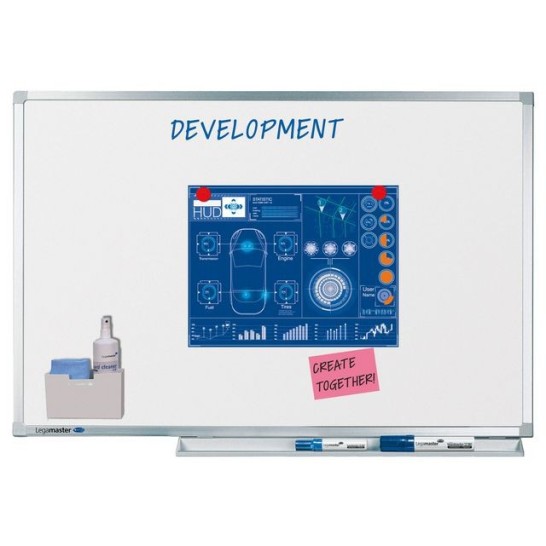 LEGAMASTER Professional Whiteboard Magnetisch Email 1200 x 3000 mm