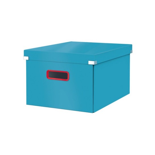 LEITZ Click & Store Smartbox Pro dozen karton A4 Met deksel Opvouwbaar Blauw