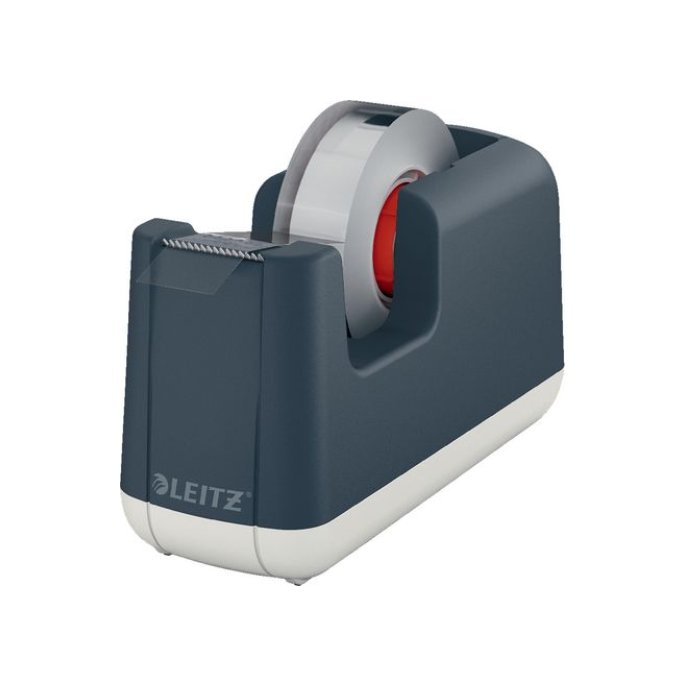 LEITZ Cosy Plakbandhouder met 1 rol plakband Fluweel grijs LEITZ Cosy Plakbandhouder met 1 rol plakband Fluweel grijs