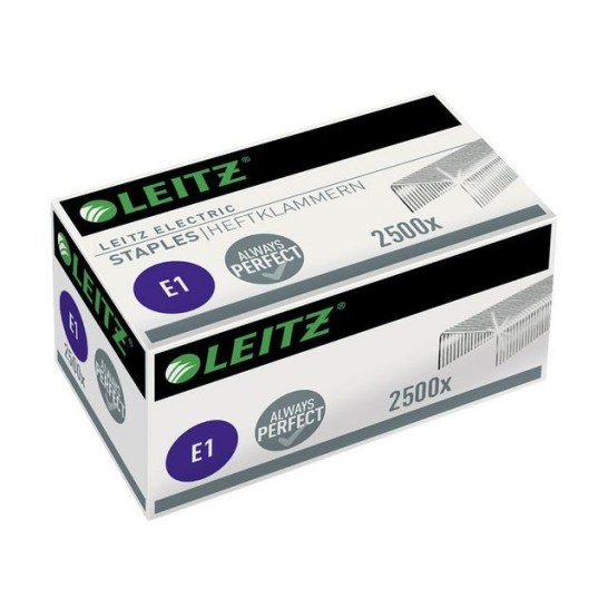 LEITZ Electric E1 Nietjes Cassette 24/4 Staal (pak 2500 stuks)