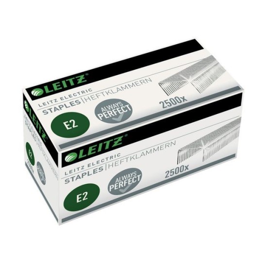 LEITZ Electric E2 Nietjes Cassette 24/6 Staal (doos 10 x 2500 stuks)