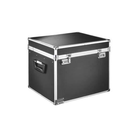 LEITZ Secure Storage Hangmappenkoffer tbv 30 Hangmappen A4 Zwart