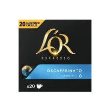 L'OR Espresso Decaffeinato Koffiecapsules Cafeinevrij (pak 20 stuks)