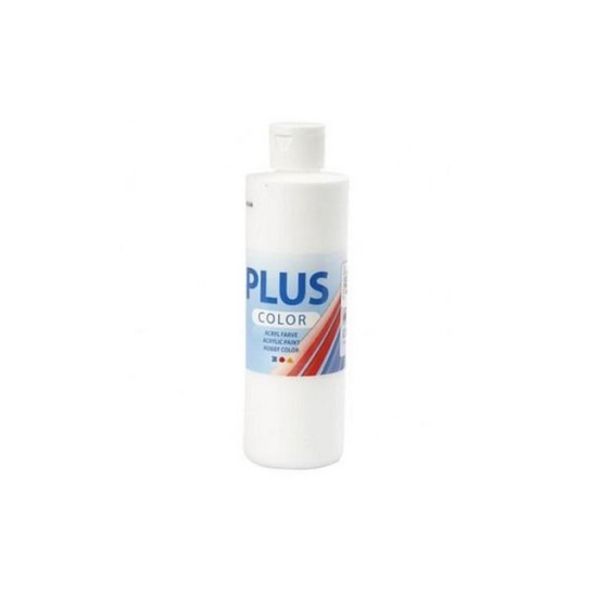LUCART Acrylverf Plus Color wit/fl250ml (fles 250 milliliter)