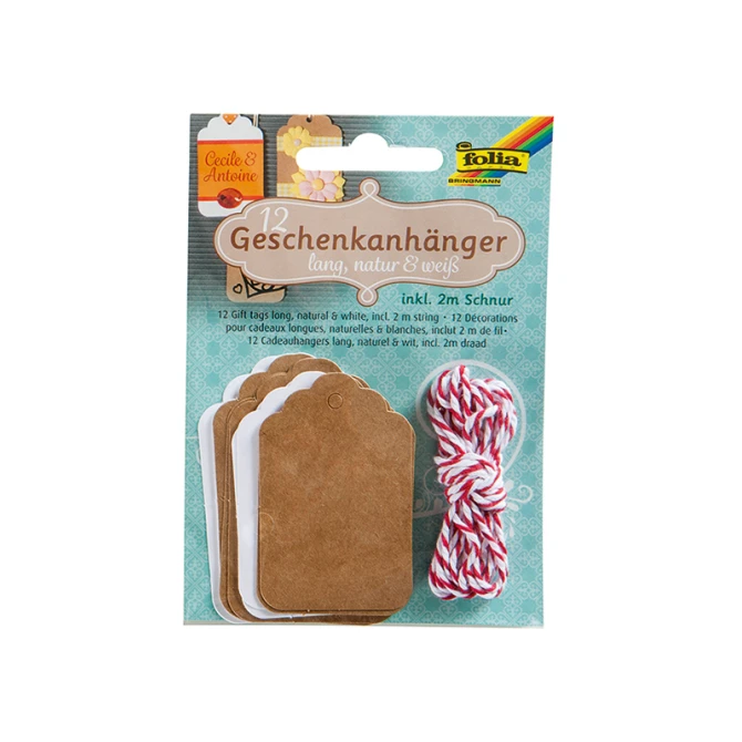 Label Folia lang (12 stuks)