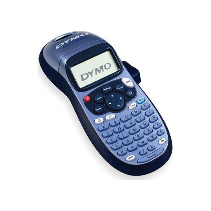Labelmaker Dymo Letratag LT-100 H blauw Labelmaker Dymo Letratag LT-100 H blauw