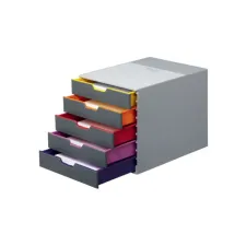 Ladenblok Durable Varicolor 5 laden gr/k