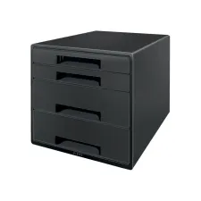 Ladenblok Leitz recycle CO2 4 lade zwart Ladenblok Leitz recycle CO2 4 lade zwart
