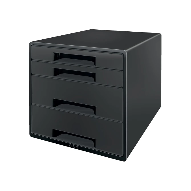 Ladenblok Leitz recycle CO2 4 lade zwart