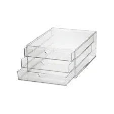 Ladenblok Maul Acryl 3 laden transparant