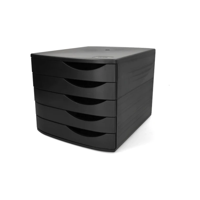 Staples Ladenblok 5-laden Zwart Staples Ladenblok 5-laden Zwart