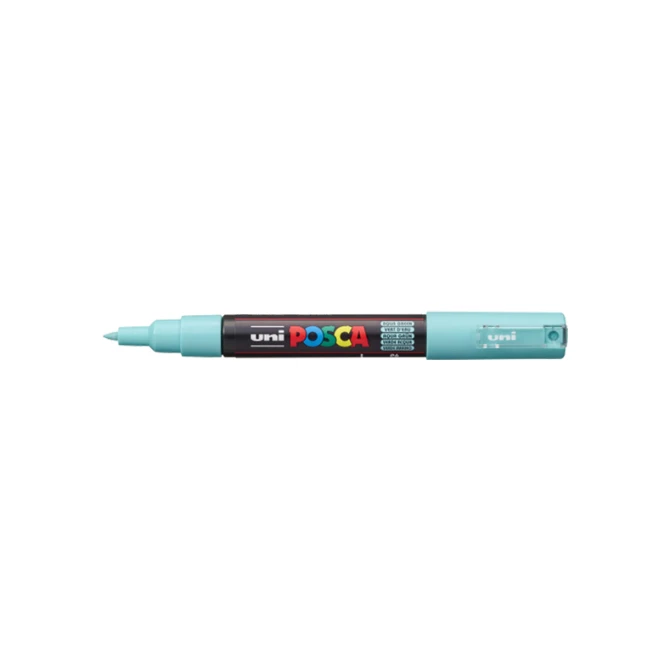 Lakmarker Uni Posca 0.7-1mm aqua gr/pk6