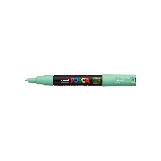 Lakmarker Uni Posca 0.7-1mm l groen/pk6