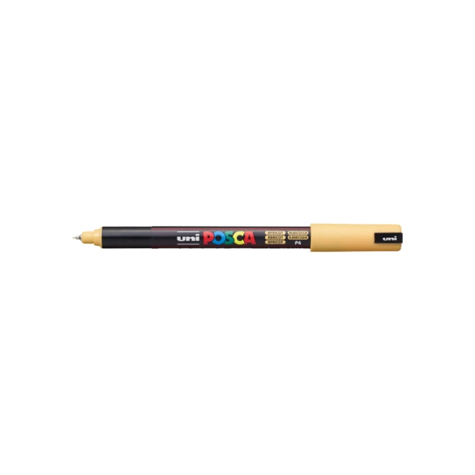 Lakmarker Uni Posca 0.7mm rond abr/pk6