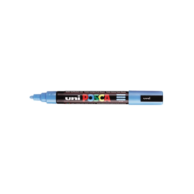 Lakmarker Uni Posca 1.8-2.5mm lbl/pk6