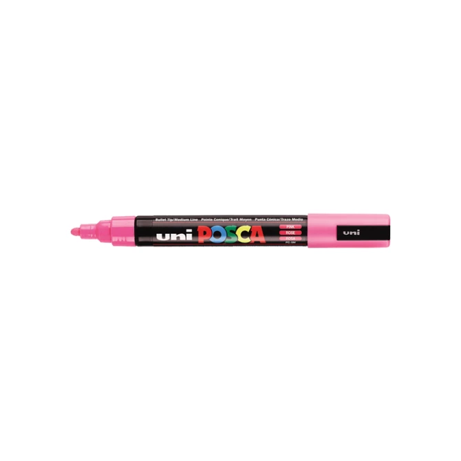 Lakmarker Uni Posca 1.8-2.5mm rz/pk6