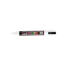 Lakmarker Uni Posca 1.8-2.5mm wit/pk6