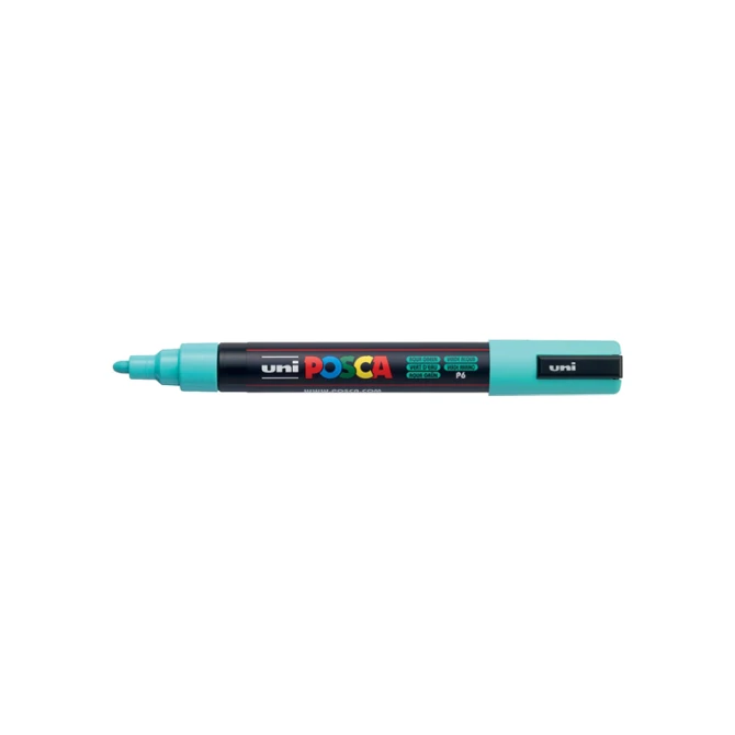 Lakmarker Uni Posca 1.8-2.5mm zgr/pk6