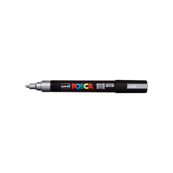 Lakmarker Uni Posca 1.8-2.5mm zi/pk6 Lakmarker Uni Posca 1.8-2.5mm zi/pk6