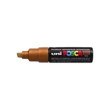 Lakmarker Uni Posca 8mm beitel brons/pk6 Lakmarker Uni Posca 8mm beitel brons/pk6
