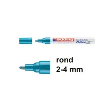 EDDING 750 Lakmarker 2-4mm lichtblauw (10 stuks)