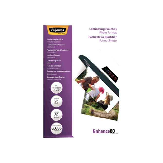 Lamineerhoes FELLOWES 100x150 2x80m/pk25
