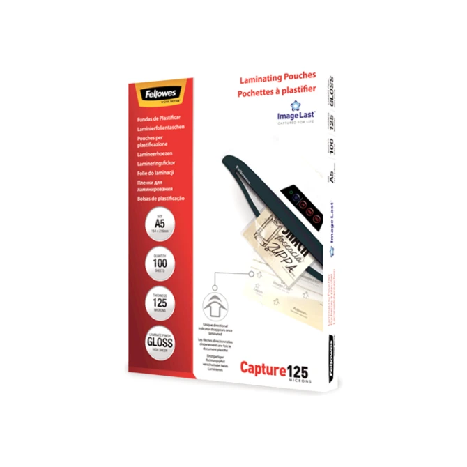 FELLOWES Lamineerhoes A5 2x125micron glanzend (100 stuks)