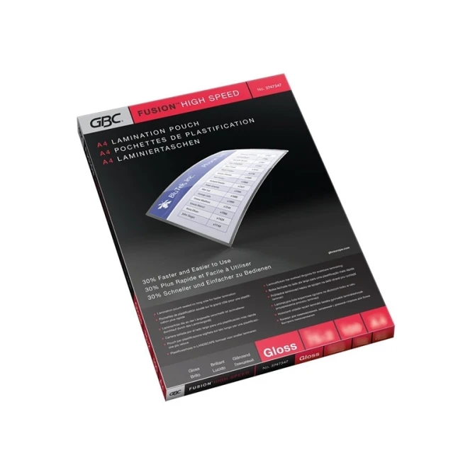 Lamineerhoes GBC A4 2x100µ speed (100 stuks)