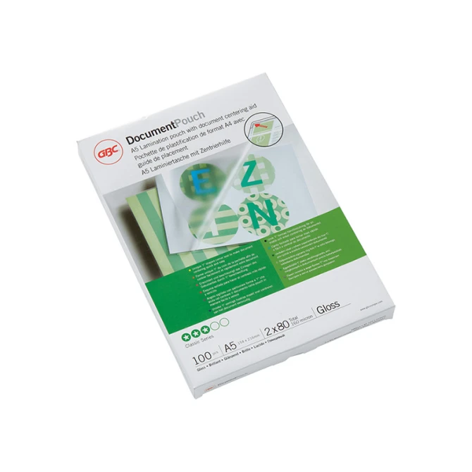 Lamineerhoes GBC A5 2x80µ (100 stuks)