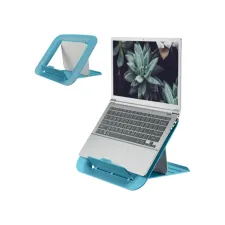 LEITZ Cosy Laptopstandaard. Ergonomisch. In hoogte verstelbaar. Blauw