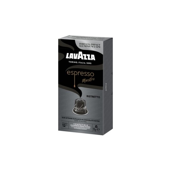 Lavazza Nespresso Compatible Capsules Espresso Ristretto (1 pak x 10 stuks)