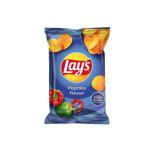 Lays Paprika Chips (doos 20 stuks)