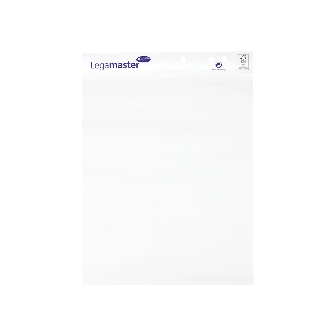 LEGAMASTER Flipover Papierblok Blanco (pak 5 x 20 vel) LEGAMASTER Flipover Papierblok Blanco (pak 5 x 20 vel)
