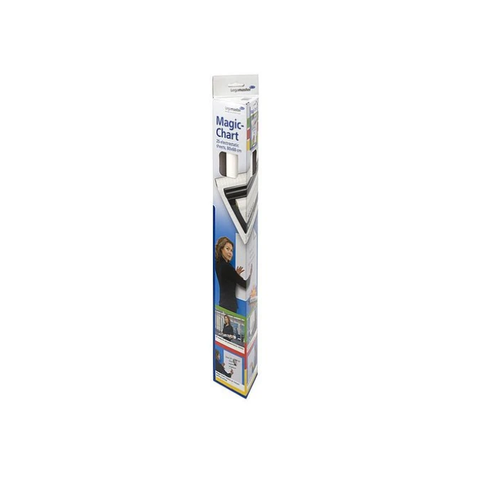 LEGAMASTER Magic-Chart Chalkboard Presentatiefolie 600 mm x 800 mm Onbedrukt Zwart (rol 25 stuks)