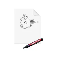 LEGAMASTER Magic-Chart Flipoverfolie 60 cm (rol 25 vel)