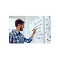 LEGAMASTER Magic-Chart Whiteboard Presentatiefolie 600 x 800 mm Wit (rol 25 vel)