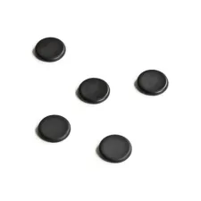 LEGAMASTER Magneten voor glasbord 30 mm zwart (pak 5 stuks)