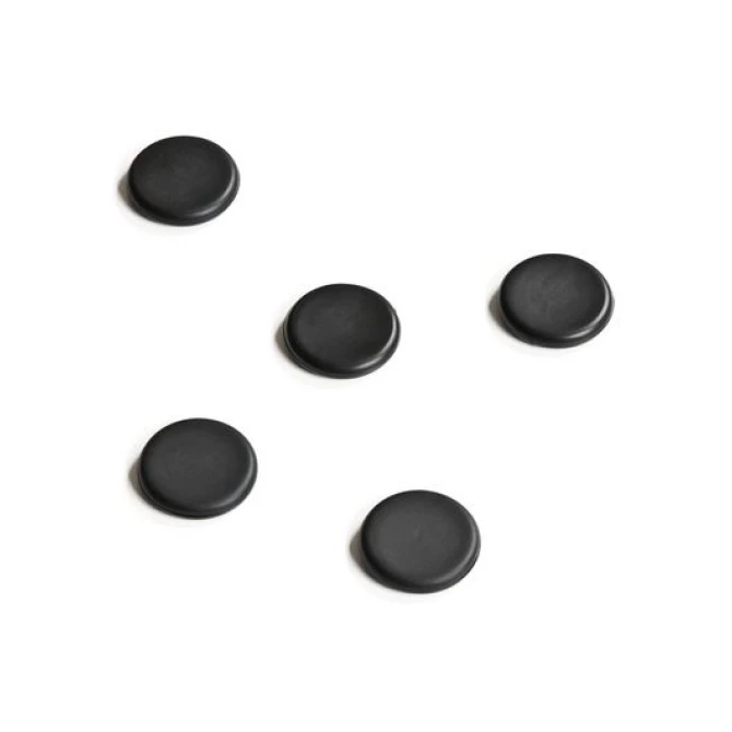 LEGAMASTER Magneten voor glasbord 30 mm zwart (pak 5 stuks)