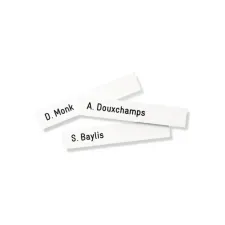 Legamaster Naamplaat In-Uit Bord. Wit