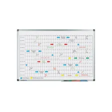 LEGAMASTER PREMIUM Jaarplanner Horizontaal 900 x 600 mm LEGAMASTER PREMIUM Jaarplanner Horizontaal 900 x 600 mm