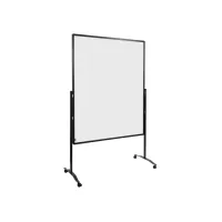 LEGAMASTER PREMIUM PLUS Scheidingswand 1500 x 1200 mm Geëmailleerd staal Wit met zwart frame