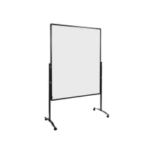 LEGAMASTER PREMIUM PLUS Scheidingswand 1500 x 1200 mm Geëmailleerd staal Wit met zwart frame