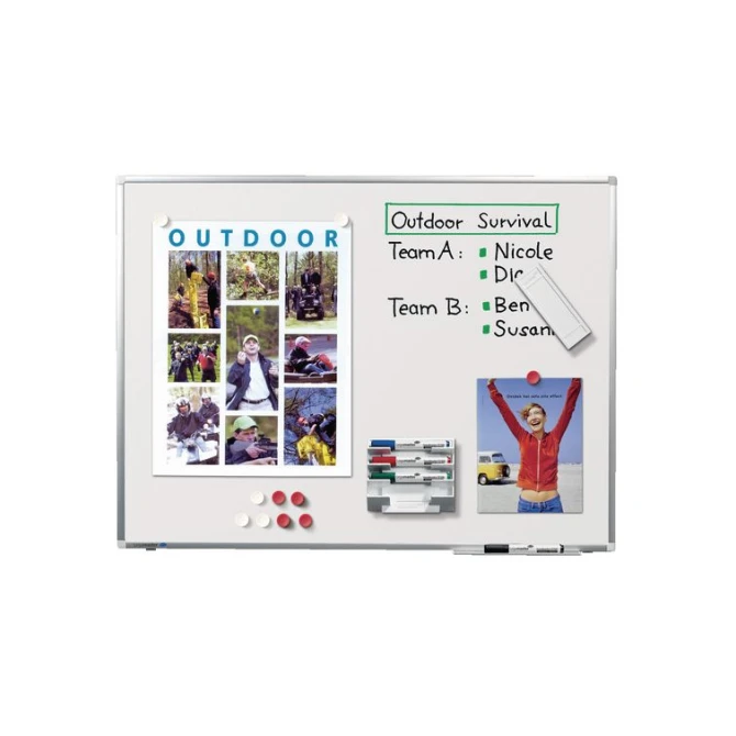 LEGAMASTER Premium Plus Whiteboard Magnetisch Email 600 x 900 mm