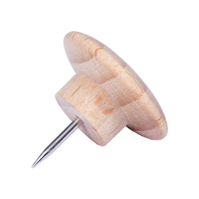 LEGAMASTER WOODEN Push-Pin Hout (pak 25 stuks)