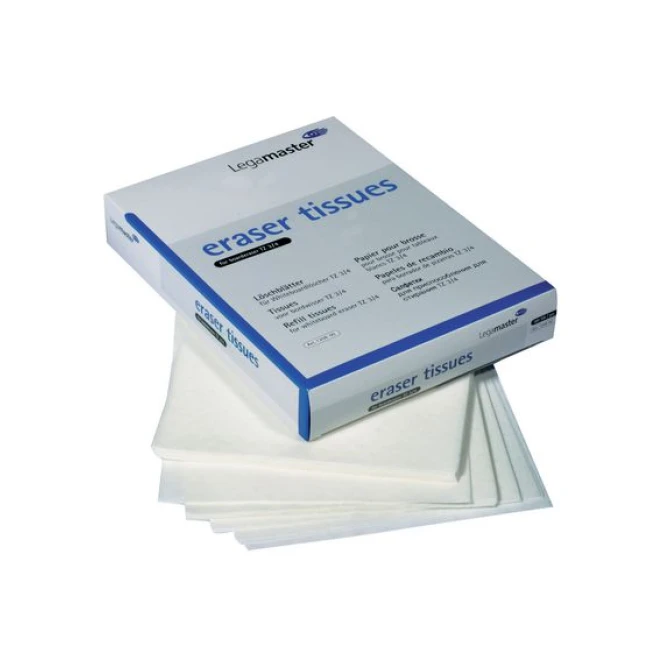 LEGAMASTER Whiteboardwisser TZ4 Navulling (pak 100 vel) LEGAMASTER Whiteboardwisser TZ4 Navulling (pak 100 vel)